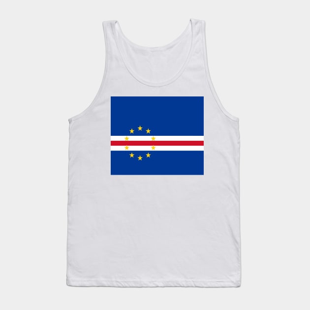 Cape Verde flag Tank Top by flag for all